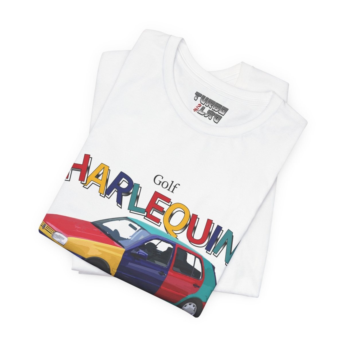 VW Golf Harlequin Shirt - Turbo Lag
