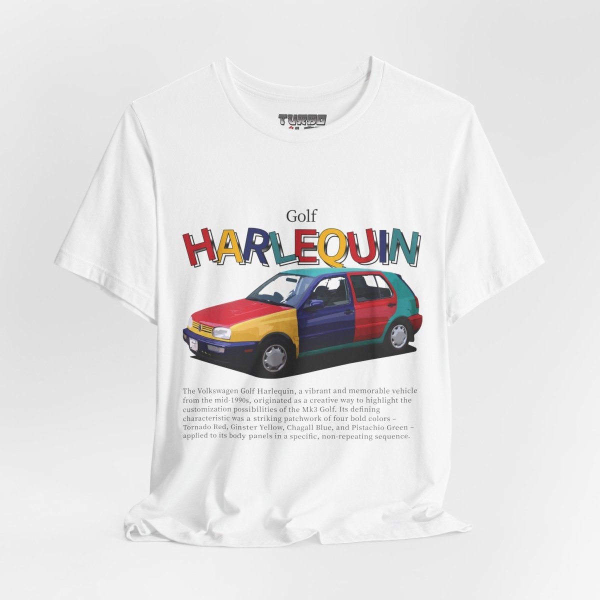 VW Golf Harlequin Shirt - Turbo Lag