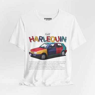 VW Golf Harlequin Shirt - Turbo Lag