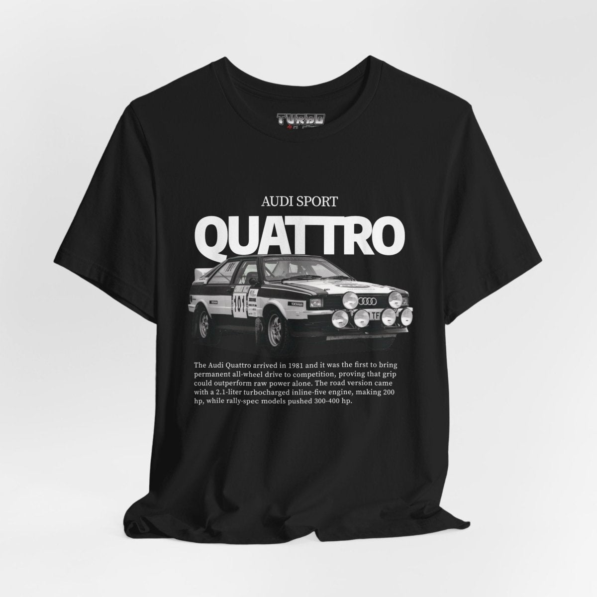 Audi Sport QUATTRO Rally Shirt - Turbo Lag