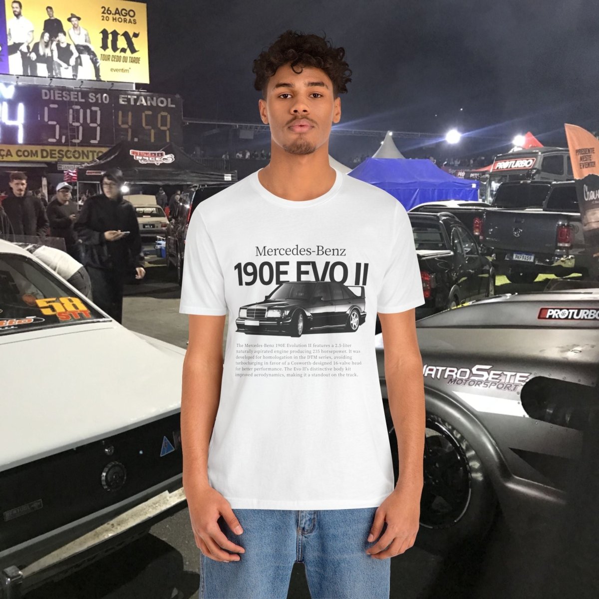 Mercedes - Benz 190E Evolution ll T-Shirt - Turbo Lag