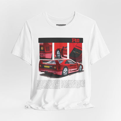 Legendary Ferrari F40 T-Shirt - Turbo Lag