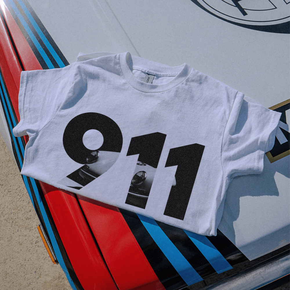 Porsche 911 Clean T-Shirt - Turbo Lag