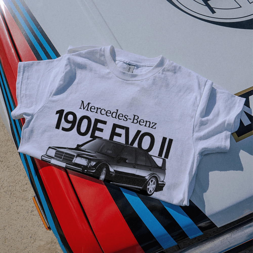Mercedes - Benz 190E Evolution ll T-Shirt - Turbo Lag
