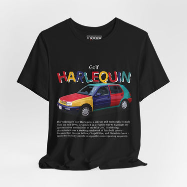 VW Golf Harlequin Shirt - Turbo Lag